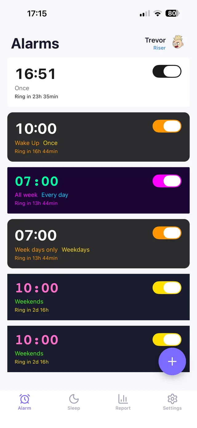 OwlRoutine helps you wake at the right moment, not just after enough hours