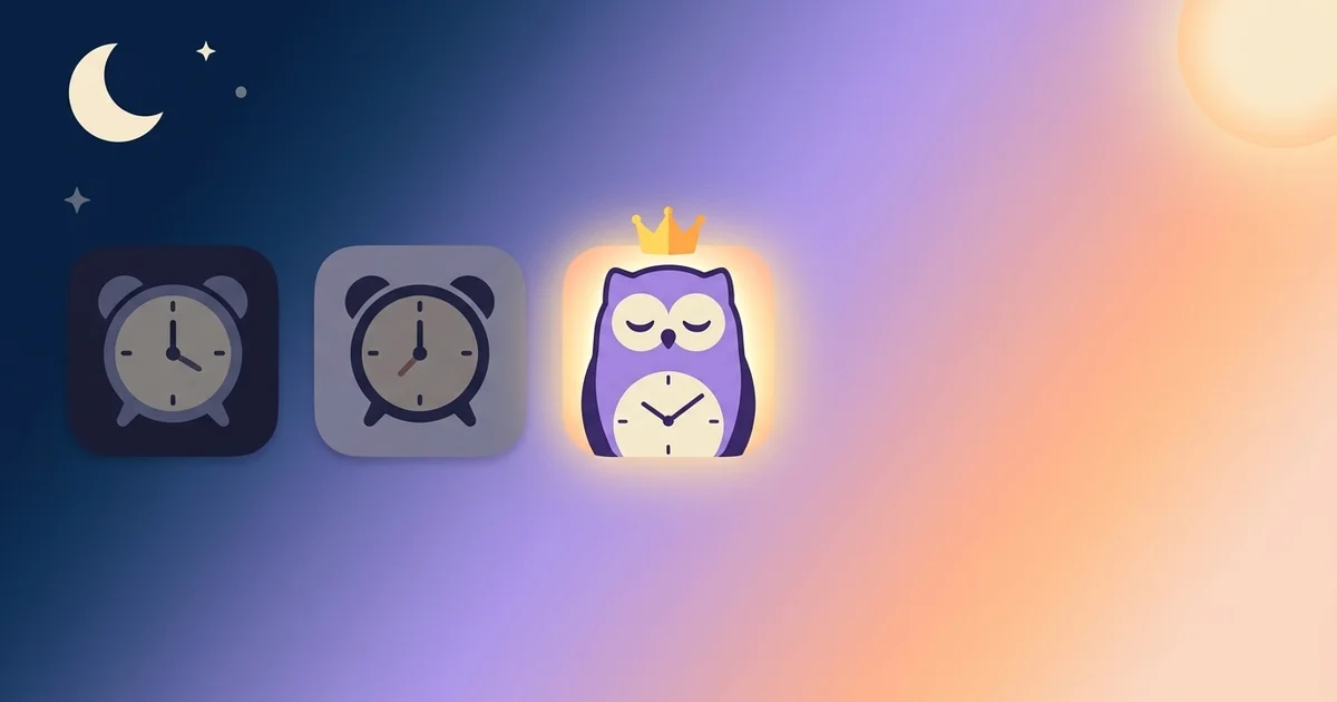 OwlRoutine vs Alarmy vs Wayk: The Alarm App That Actually Builds a Routine