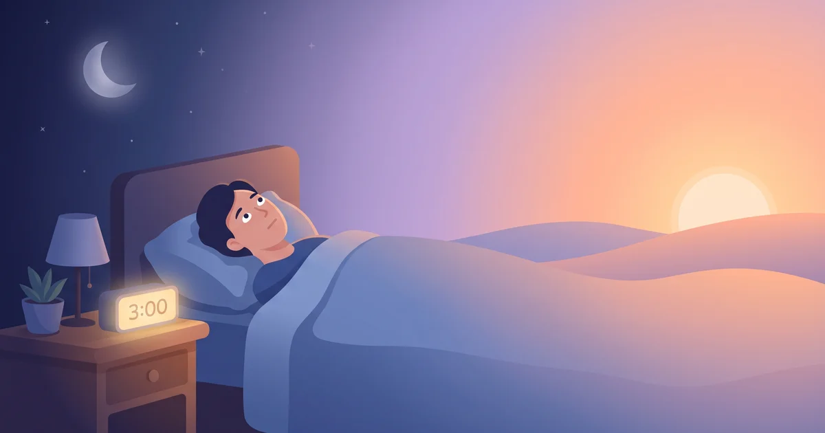 Waking Up at 3am Every Night? Common Causes and How to Get Back to Sleep