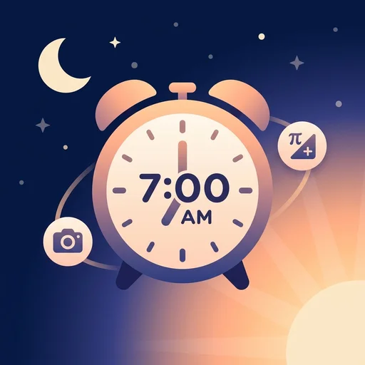 Set a smart alarm